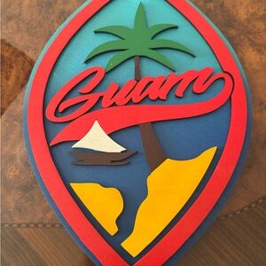Guam Decorative Wall Plaque